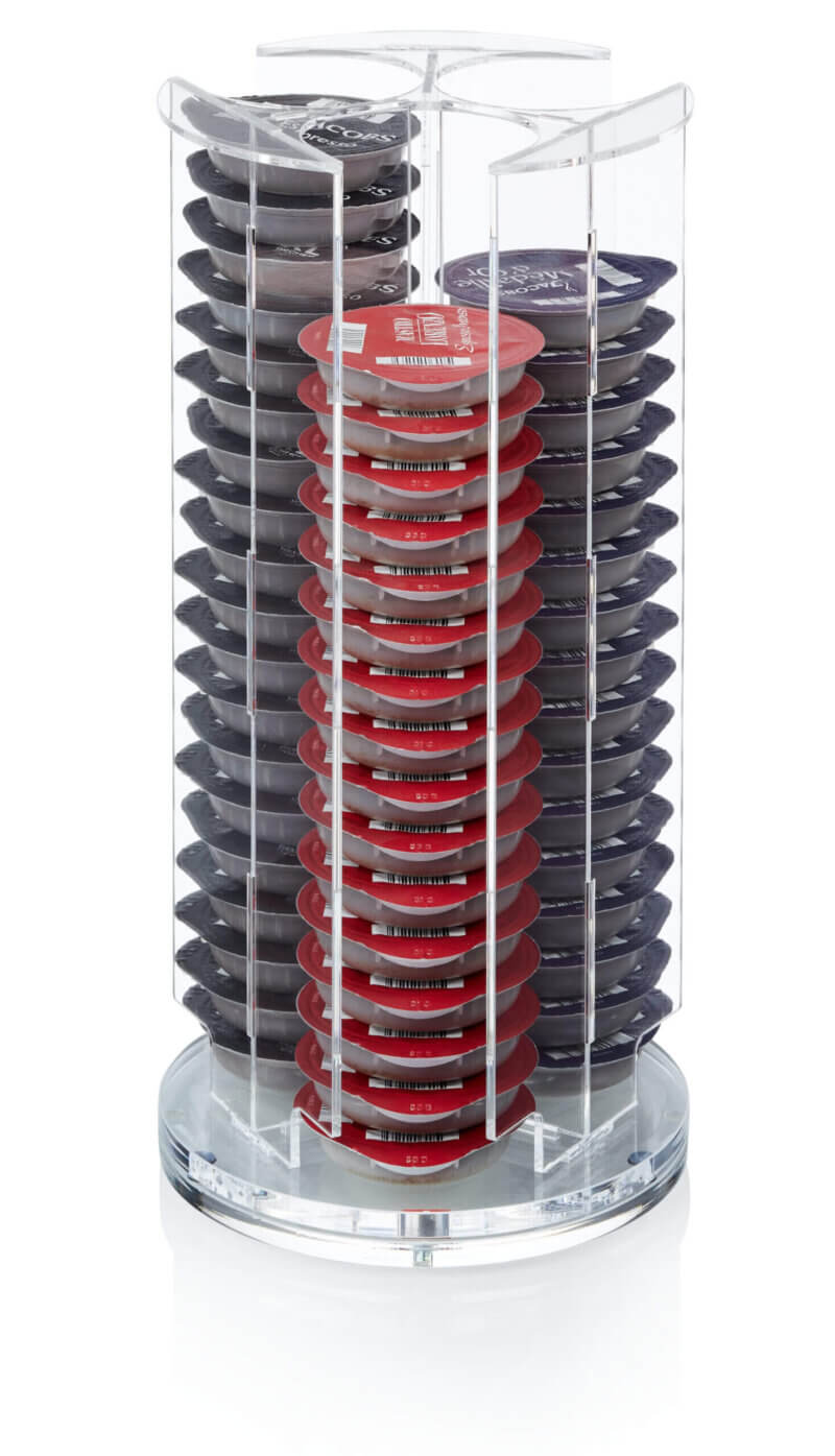 Coffee capsule dispenser for Mastro Lorenzo / Tassimo